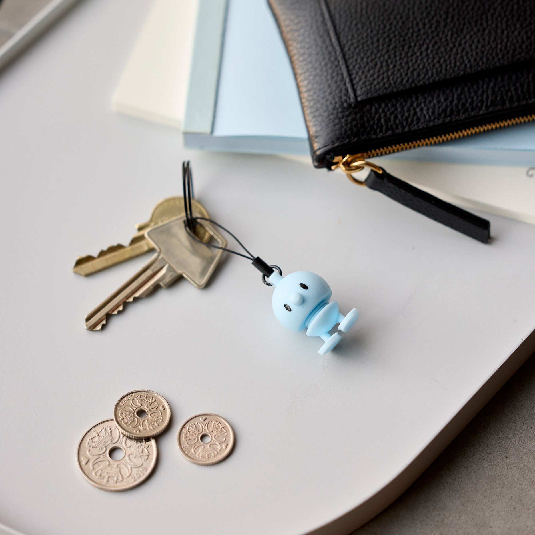 Bumble Schlüsselanhänger Blau